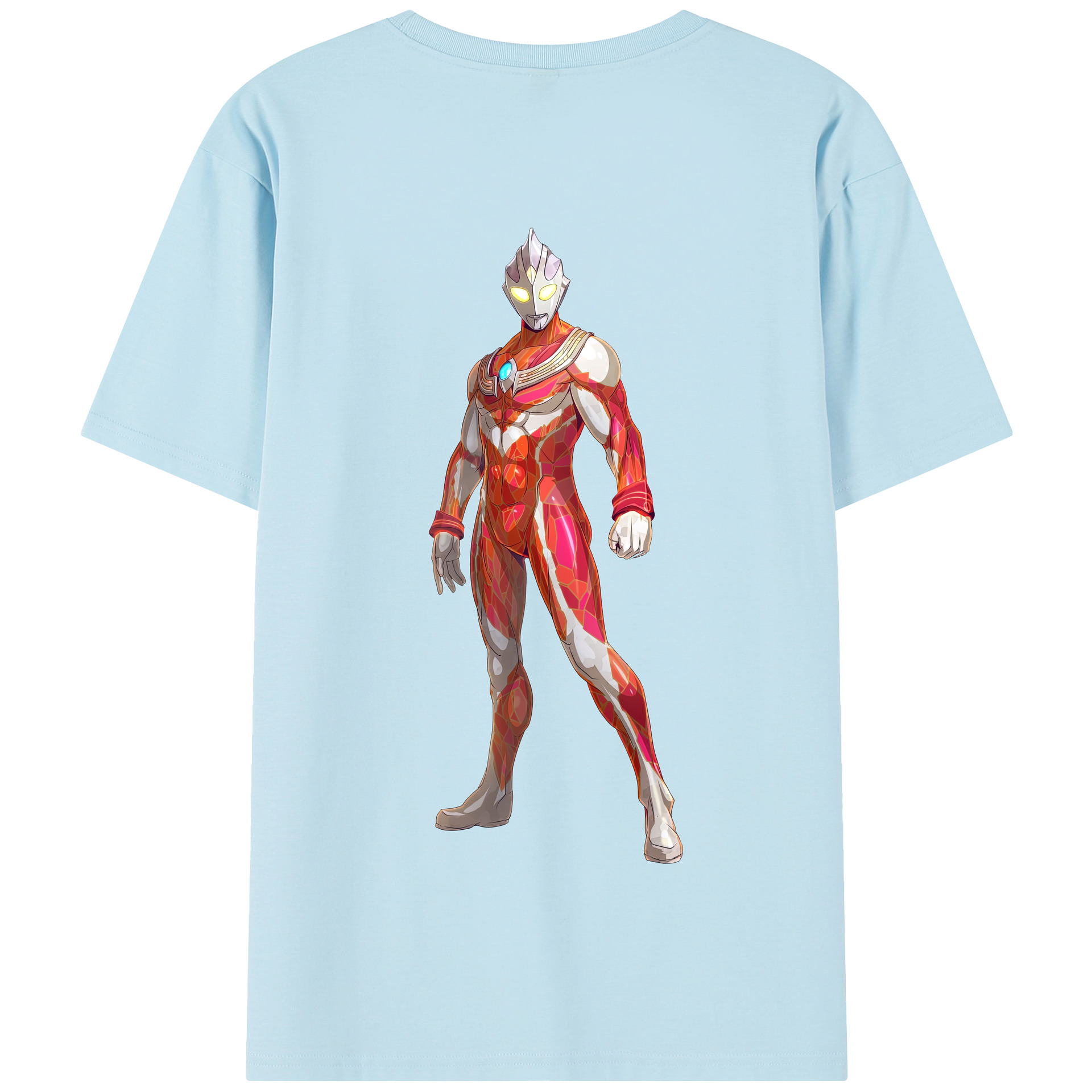 （画像用） ウルトラマン Ultraman 綿100％半袖Tシャツ（背面プリント）
